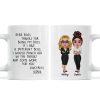 Dear Boss Personalized Mug, Funny Christmas Gift For Boss