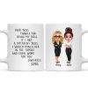Dear Boss Personalized Mug, Funny Christmas Gift For Boss