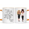 Dear Boss Personalized Mug, Funny Christmas Gift For Boss
