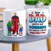Dear Dad 01ACDT270523TM Personalized Mug, Gift For Dad Dear Dad 01ACDT270523TM Personalized Mug, Gift For Dad
