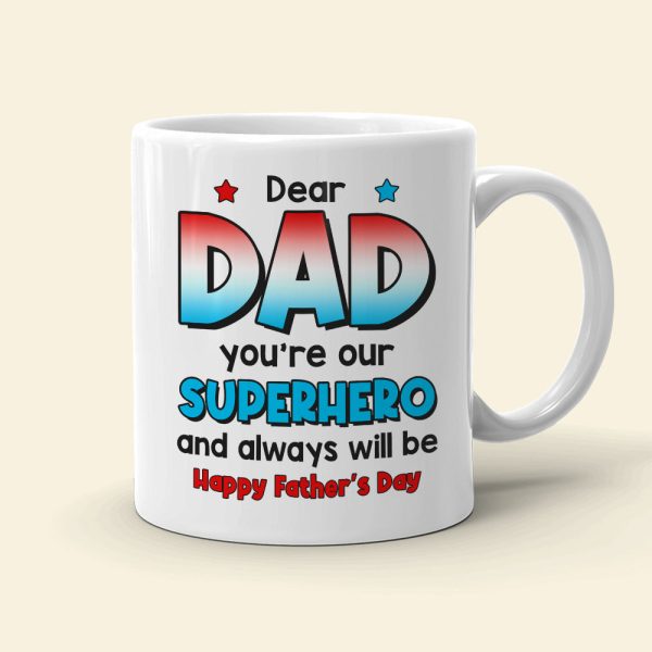 Dear Dad 01ACDT270523TM Personalized Mug, Gift For Dad Dear Dad 01ACDT270523TM Personalized Mug, Gift For Dad
