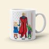 Dear Dad Great Job We're Awesome Personalized Coffee Mug DR-WHM-07QHQN280423TM