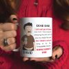Dear Dad Happy Father's Day Personalized Mug Gift For Dad Dear Dad Happy Father's Day Personalized Mug Gift For Dad
