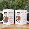 Dear Dad Happy Father's Day Personalized Mug Gift For Dad Dear Dad Happy Father's Day Personalized Mug Gift For Dad