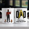 Dear Dad Live Long And Prospurr 06HTTI170523HH Personalized Mug Dear Dad Live Long And Prospurr 06HTTI170523HH Personalized Mug
