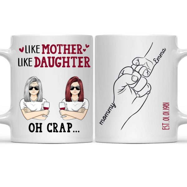 Dear Dad, Mom Great Job - Birthday, Loving Gift For Mother, Grandma, Grandmother, Father, Grandpa, Grandfather - Personalized Custom Mug Dear Dad, Mom Great Job - Birthday, Loving Gift For Mother, Grandma, Grandmother, Father, Grandpa, Grandfather - Personalized Custom Mug