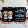Dear Dad, Personalized Mug, Gift For Dad, Family Mug, Father's Day Gift Dear Dad, Personalized Mug, Gift For Dad, Family Mug, Father's Day Gift