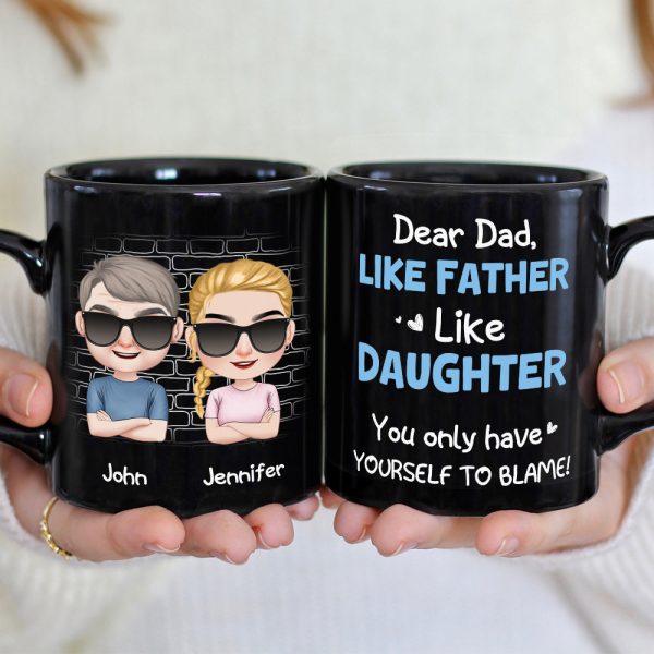 Dear Dad, Personalized Mug, Gift For Dad, Family Mug, Father's Day Gift Dear Dad, Personalized Mug, Gift For Dad, Family Mug, Father's Day Gift