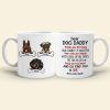 Dear Dog Daddy, Gift For Dog Lover, Personalized Mug, Dogs Mug, Father's Day Gift Dear Dog Daddy, Gift For Dog Lover, Personalized Mug, Dogs Mug, Father's Day Gift