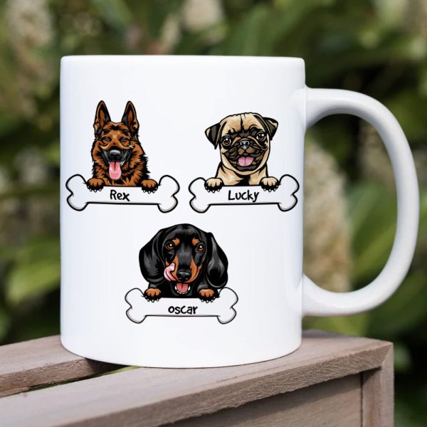 Dear Dog Daddy, Gift For Dog Lover, Personalized Mug, Dogs Mug, Father's Day Gift Dear Dog Daddy, Gift For Dog Lover, Personalized Mug, Dogs Mug, Father's Day Gift