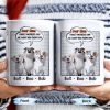 Dear Mom, Forget Mother's Day We Woof You Every Day, Dogs and Comic Speech Bubble - Personalized Custom Coffee Mug - DOG029_MG