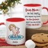 Dear Mom, Gift For Mom, Personalized Mug, Funny Butt Mug, Mother's Day Gift Dear Mom, Gift For Mom, Personalized Mug, Funny Butt Mug, Mother's Day Gift