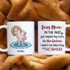 Dear Mom, Gift For Mom, Personalized Mug, Funny Butt Mug, Mother's Day Gift Dear Mom, Gift For Mom, Personalized Mug, Funny Butt Mug, Mother's Day Gift