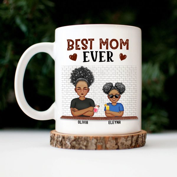 Dear Mom Great Job We're Awesome Thank You - Birthday, Loving Gift For Mommy, Mother, Grandma, Grandmother - Personalized Custom Mug Dear Mom Great Job We're Awesome Thank You - Birthday, Loving Gift For Mommy, Mother, Grandma, Grandmother - Personalized Custom Mug