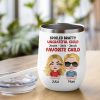 Dear Mom, Thanks For Putting Up With Those Bratty Children - Personalized Mug - Gift For Mom