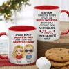 Dear Mom, Thanks For Putting Up With Those Bratty Children - Personalized Mug - Gift For Mom