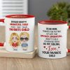 Dear Mom, Thanks For Putting Up With Those Bratty Children - Personalized Mug - Gift For Mom