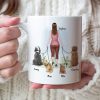Dear Mom You Are The Best Dog Mom Ever - Personalized Dog Mom Mug - Gift For Dog Lovers