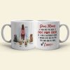 Dear Mom You Are The Best Dog Mom Ever - Personalized Dog Mom Mug - Gift For Dog Lovers