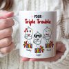 Dear Mom You Had A Great Deal Of Trouble With Us - Personalized Mother's Day Sperm Mug - Gift For Mom