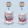 Dear Santa I Regret Nothing - Family Personalized Custom 3D Inflated Effect Printed Mug - Christmas Gift For Family Members