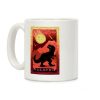 Death Dino Tarot Coffee Mug Death Dino Tarot Coffee Mug