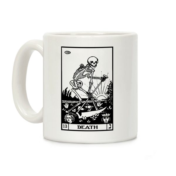 Death Tarot Coffee Mug Death Tarot Coffee Mug