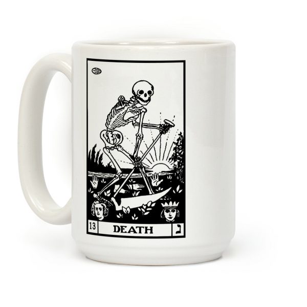 Death Tarot Coffee Mug Death Tarot Coffee Mug