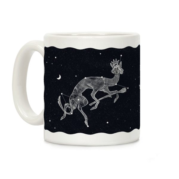 Deer God Stars Coffee Mug Deer God Stars Coffee Mug