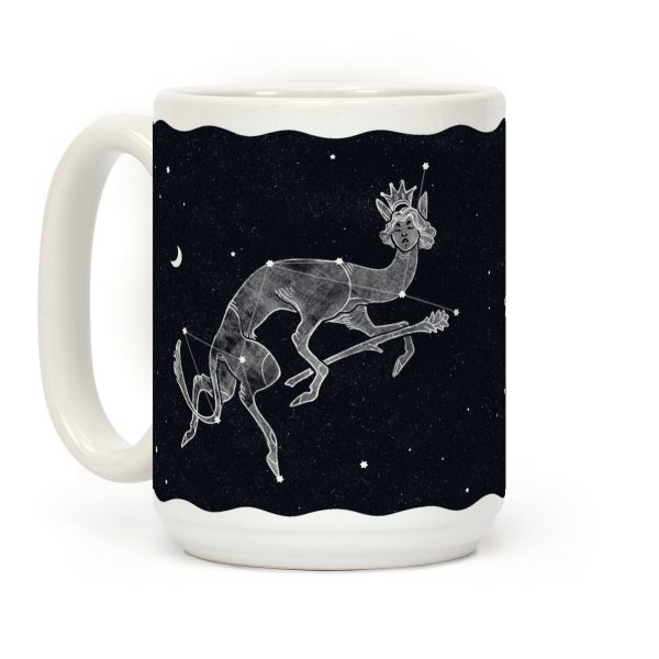 Deer God Stars Coffee Mug Deer God Stars Coffee Mug