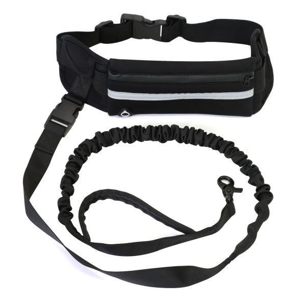 Deluxe Hands-Free Dog Leash Waist Attachment Deluxe Hands-Free Dog Leash Waist Attachment