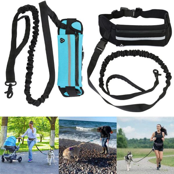 Deluxe Hands-Free Dog Leash Waist Attachment Deluxe Hands-Free Dog Leash Waist Attachment