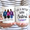 Denim Jacket Sisters Personalized Mug