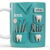 Dentist Nutritional Facts, Serving Size 1 Awesome Dentist - Personalized Custom Coffee Mug - GRAD313_MG