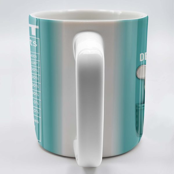 Dentist Nutritional Facts, Serving Size 1 Awesome Dentist - Personalized Custom Coffee Mug - GRAD313_MG