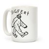 Derpy Bigfert Sasquatch Coffee Mug Derpy Bigfert Sasquatch Coffee Mug