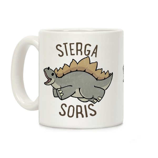 Derpy Stegosaurus Animal Coffee Mug Derpy Stegosaurus Animal Coffee Mug