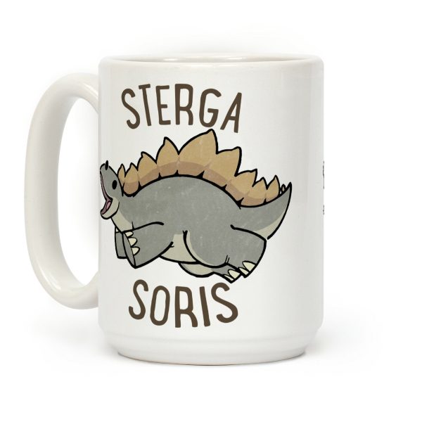 Derpy Stegosaurus Animal Coffee Mug Derpy Stegosaurus Animal Coffee Mug