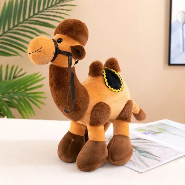Desert Camel Plush Toy Set: Adorable Mother & Child Duo