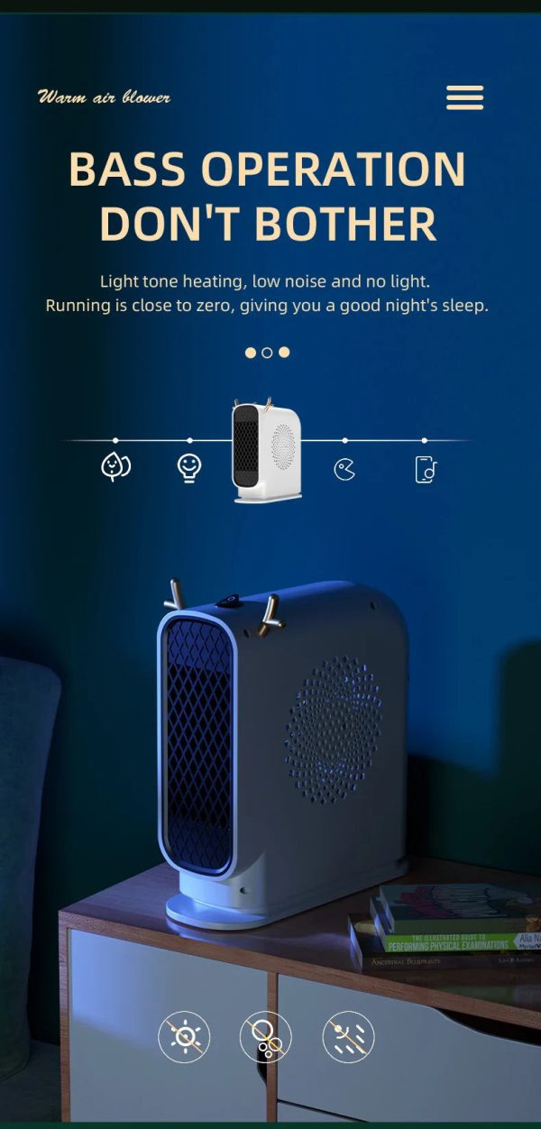 Desktop Electric Mini Heater Desktop Electric Mini Heater