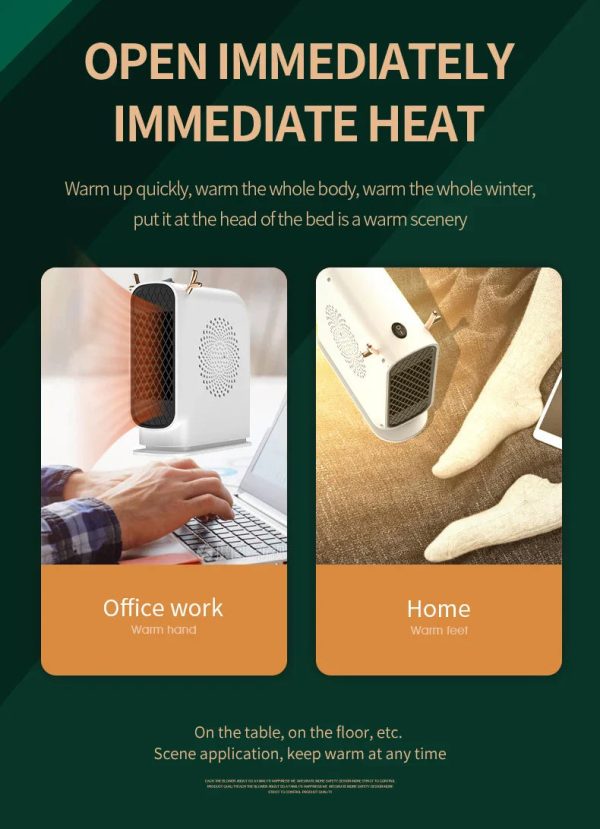 Desktop Electric Mini Heater Desktop Electric Mini Heater
