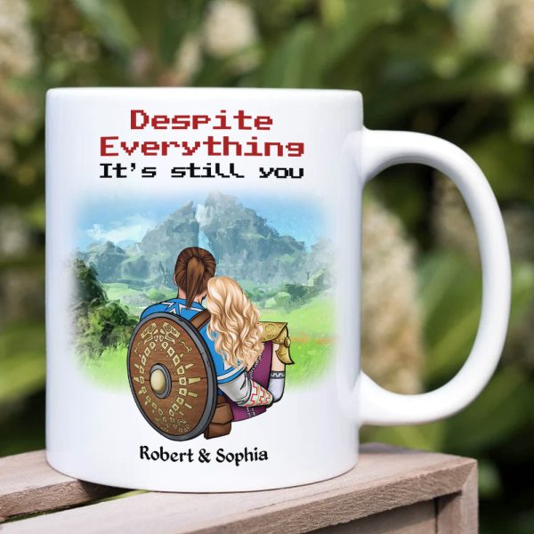 Despite Everything, It's Still You, Gift For Couple, Personalized Couple Hugging Mug, Couple Gift, Gift For Gamer 02QHTI030723HH Despite Everything, It's Still You, Gift For Couple, Personalized Couple Hugging Mug, Couple Gift, Gift For Gamer 02QHTI030723HH