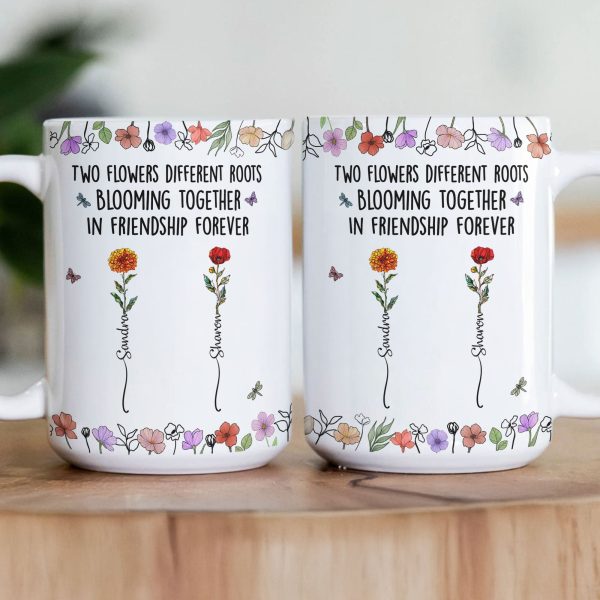 Different Roots Blooming Together - Personalized Mug Different Roots Blooming Together - Personalized Mug