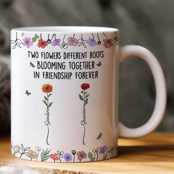 Different Roots Blooming Together - Personalized Mug Different Roots Blooming Together - Personalized Mug