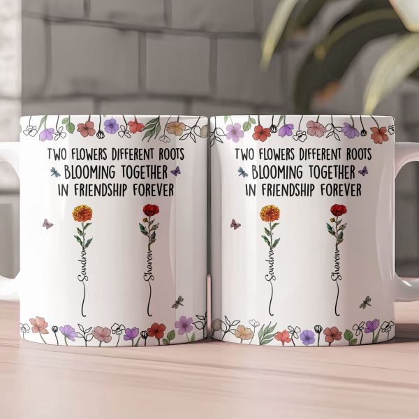 Different Roots Blooming Together - Personalized Mug Different Roots Blooming Together - Personalized Mug