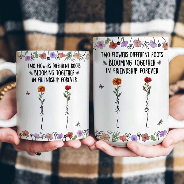 Different Roots Blooming Together - Personalized Mug Different Roots Blooming Together - Personalized Mug