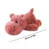 Dinosaur Hippo Weighted Plush Toy - Soft, Adorable Gift for Kids
