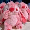 Disney Pink Stitch Sakura Plush Toy - Kawaii Room Decor & Gift
