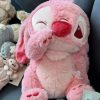 Disney Pink Stitch Sakura Plush Toy - Kawaii Room Decor & Gift
