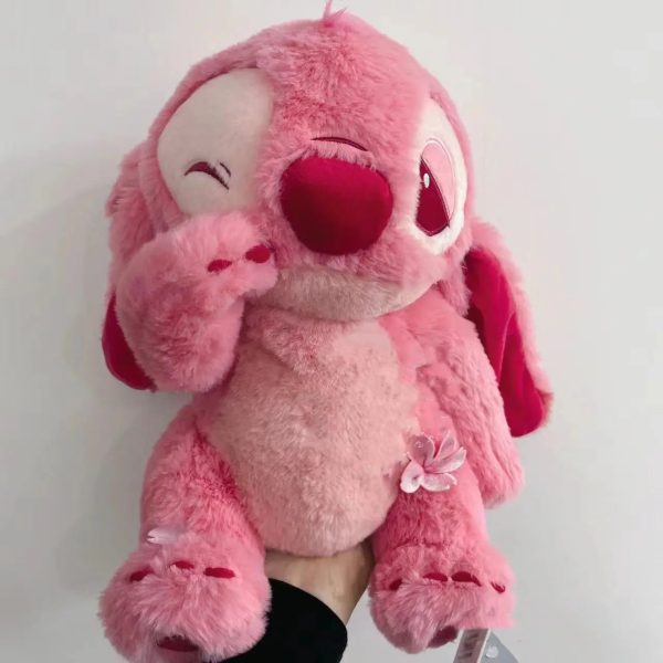Disney Pink Stitch Sakura Plush Toy - Kawaii Room Decor & Gift